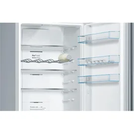 Bosch Serie 4 KGN39VIEB Kühl-Gefrierkombination (368 l, 2030 mm hoch, Edelstahl)