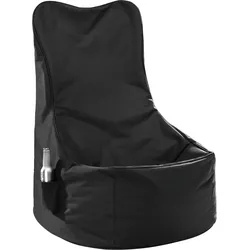 Sitzsack Cortona in Schwarz/Nylon