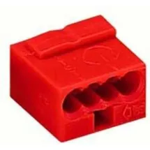 WAGO - Micro Steckklemme Anzahl Leiter 4, 0,6 - 0,8 Mm2, 10 Stück Lüsterklemmen & Aderendhülsen