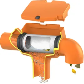 GARANTIA Supra-Filter intern 0,37 m orange