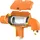 GARANTIA Supra-Filter intern 0,37 m orange