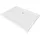 Mexen Flat rechteckige Slim-Dusche 110 x 70 cm, weiß, chrom Siphon - 40107011