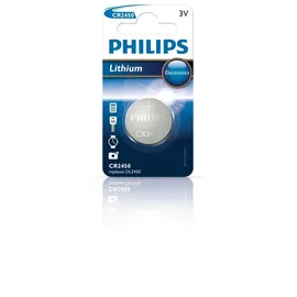 Philips CR2450/10B Batteries and Lamps, Silber/schwarz