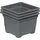 Gartenpirat Pflanzkübel 32 x 32 x 26 cm Grau