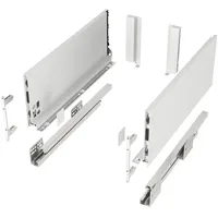 SOTech Schubkastensystem JUNKER SLIM H: 167 mm L 550 mm 40kg Soft Close weiß