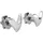 SOMATHERM FOR YOU B21815B V Haken für trockenes Handtuch Chrom grau