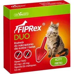 VET-AGRO Fiprex DUO 0,5ml Lösung für Katzen und Frettchen