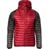 Rafiki Jacke Marke Modell GLEN, chili/raven L - L