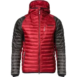 Rafiki Jacke Marke Modell GLEN, chili/raven L - L