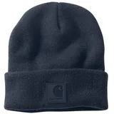 Carhartt Herren Tonal Patch Beanie-Mütze, Navy, Einheitsgröße - Einheitsgröße