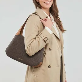 Michael Kors Alice Schultertasche Kunstleder Brown
