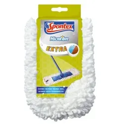 Spontex Extra Bezug, Ersatzbezug für Extra Mikrofaser Bodenwischer, 1 Bezug