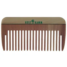 Kost Kamm Mini-Taschenkamm Holz 8cm, grob (19)