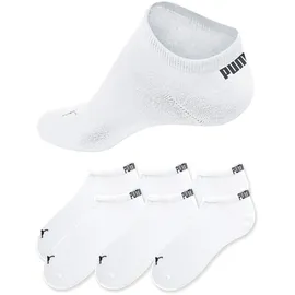 Puma Sneakersocken 6-Paar Weiß 43-46