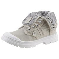 Mustang Damen Canvas Stiefelette Beige, Schuhgröße:EUR 39