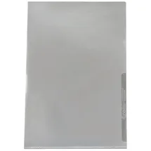 Kranholdt EcoFile Sichthüllen 15110, recycling, A4 genarbt, 0,12 mm, aus PP, transparent, 100 Stück