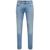 Only & Sons ONSLOOM Slim Fit Light Blau Denim 34/32