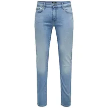 Only & Sons ONSLOOM Slim Fit Light Blau Denim 34/32