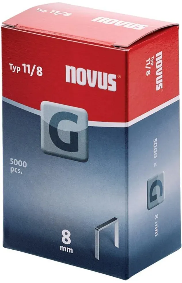 Novus Klammer Typ G a 5000 Stück Nr. 11/ 6 vz