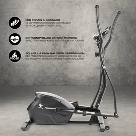 FitEngine Crosstrainer schwarz