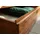 MASSIVMOEBEL24.DE Bett mit Schublade Sheesham 200x200 Walnuss gewachst Toronto #259