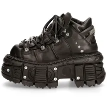 New Rock M-tank106-c2 Unisex Plattformschuhe, Schwarz - 43 EU