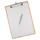 Wedo Klemmbrett A4 Braun
