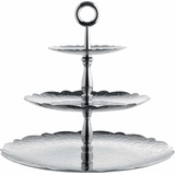 Alessi Serviergeschirr, Etagere Dressed for X-Mas silberfarben