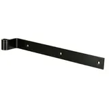 BURGAUD PDA46053 Gebogenes Dach, 35 h, Epoxidharz, schwarz, B.C.40 x 6, D 14 cm, L 700 mm
