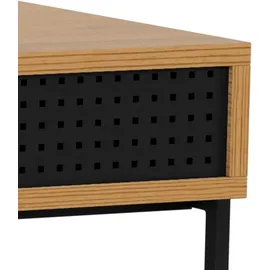 AC Design Schreibtisch Angus Eiche Nachbildung / Braun