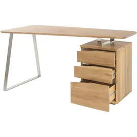 MCA Furniture MCA Schreibtisch Tori Holz Braun Eiche