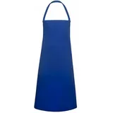 KARLOWSKY BLS 3 PURE Latzschürze BASIC, 65% Polyester/35% Baumwolle, Blau, Einheitsgröße
