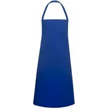 KARLOWSKY BLS 3 PURE Latzschürze BASIC, 65% Polyester/35% Baumwolle, Blau, Einheitsgröße