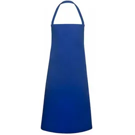 KARLOWSKY BLS 3 PURE Latzschürze BASIC, 65% Polyester/35% Baumwolle, Blau, Einheitsgröße