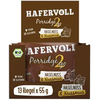 HAFERVOLL Porridge2Go, 13 x 55 g Riegel