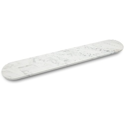 Northern - Podium Servierbrett L 90 cm, Marmor mixed white