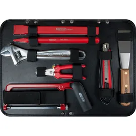 KS Tools Elektriker-Werkzeugkoffer 128-tlg. grau