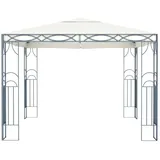 vidaXL Pavillon 300 x 300 cm CremeWeiß