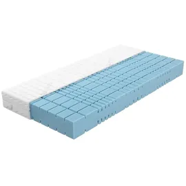 AM Qualitätsmatratzen Premium 7-Zonen Kaltschaummatratze 100 x 200 cm H2/H3