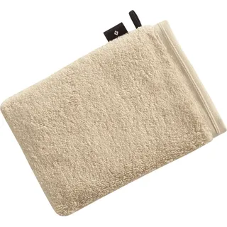 Waschhandschuh 16 x 22 cm beige
