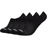 s.Oliver Füßlinge 4er Pack Schwarz 39-42
