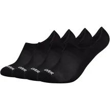 s.Oliver Füßlinge 4er Pack Schwarz 39-42