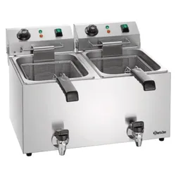 Gastro Bartscher Elektro-Fritteuse SNACK IV Plus 2 x 9L