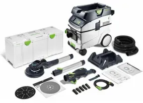 Festool Langhalsschleifer- und Sauger-Set PLANEX LHS 2 225 EQI/CTM 36-Set