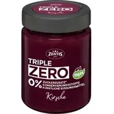 Zentis Fruchtaufstrich Triple Zero Kirsche, 75% Frucht, ohne Zuckerzusatz, 185g