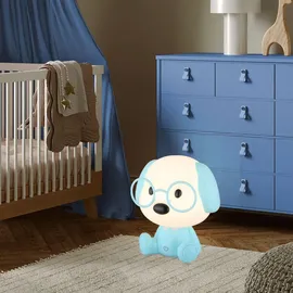 GLOBO Tischleuchte Hund Blau