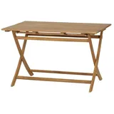 Siena Garden Falun Klapptisch 120 x 80 x 74 cm Akazie geölt
