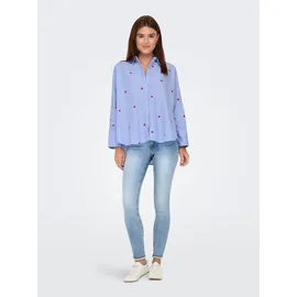 Only Hemdbluse ONLNEW LINA GRACE Blau M