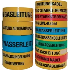 Multicoll Trassenwarnband 250 m 40 mm Gelb