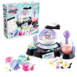 Canal Toys So Bomb DIY Aroma-Badebombenfabrik, Machen Sie 10 Badekugeln von Grund auf neu, 3 zarte Aromen, Kristallsalze, tolle kreative Aktivität für Kinder ab 6 Jahren